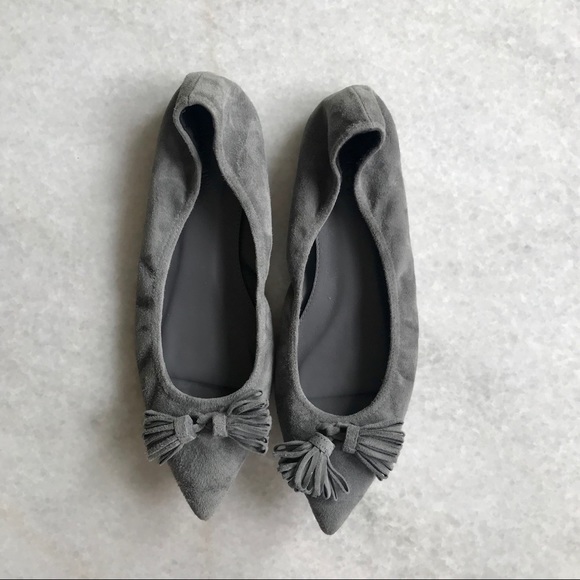 J. Crew Shoes - J.Crew Pointed Toe Tassel Flats